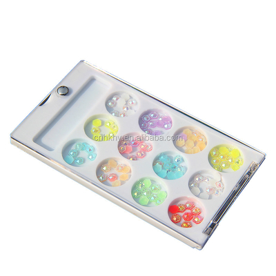 পেরেক Rhinestones L01 ফ্ল্যাট ব্যাক ফোন সজ্জা ম্যানিকিউর টুল জন্য 3D গ্লিটার পাথর 45g