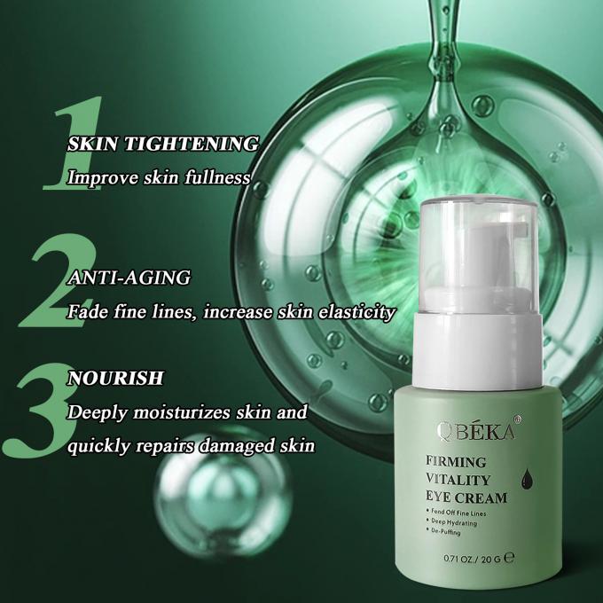 অ্যান্টি-এজিং জন্য সৌন্দর্য চোখ ক্রিম wrinkles অপসারণ এবং টান দৃঢ়ীকরণ OEM / ODM গ্রহণযোগ্য 5