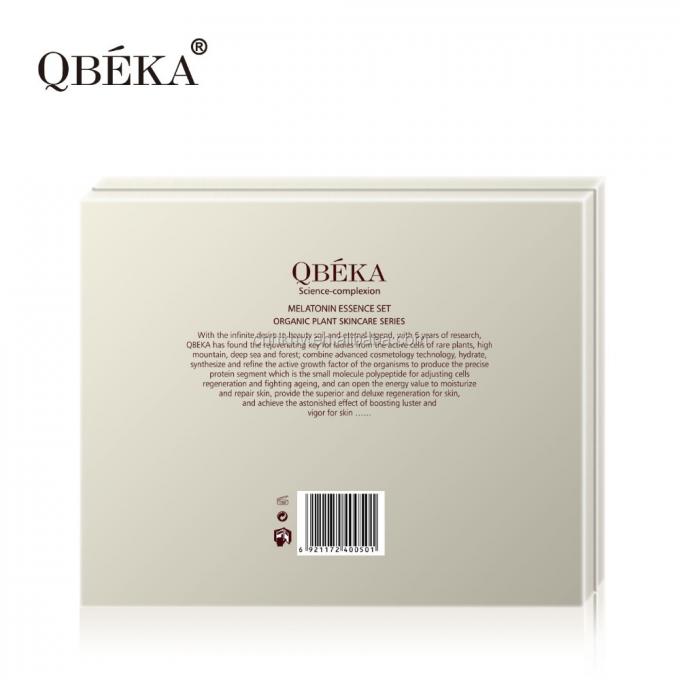 QBEKA ফার্মেন্ট পলিপেপটাইড ফেইডিং সিরাম হোয়াইটিং গোল্ড ফেসিয়াল কিট লিফটিং এফেক্টের জন্য 3