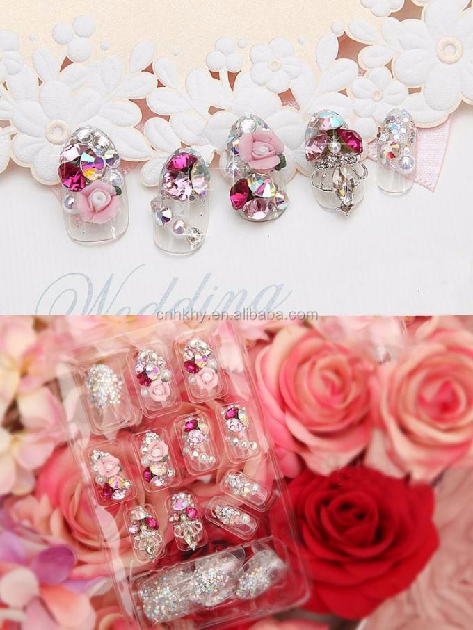 পেরেক Rhinestones L01 ফ্ল্যাট ব্যাক ফোন সজ্জা ম্যানিকিউর টুল জন্য 3D গ্লিটার পাথর 45g 0